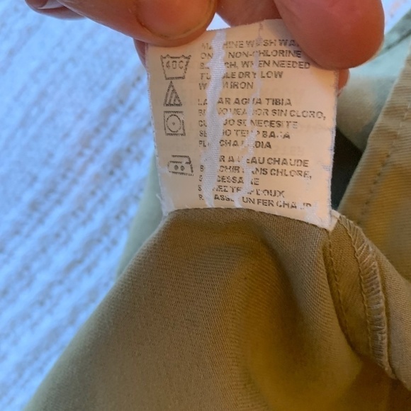 𝅺DICKIES Tan Short Sleeve Workwear Button Up Shirt Men's Size Large (1054) - Picture 14 of 14